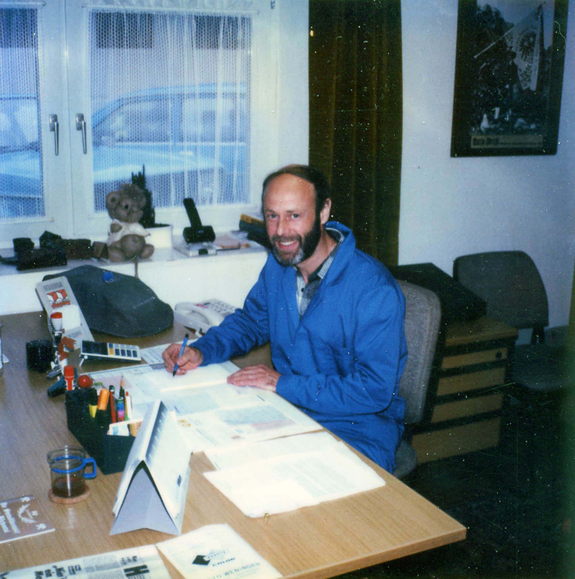 Büro im Jahre 1980