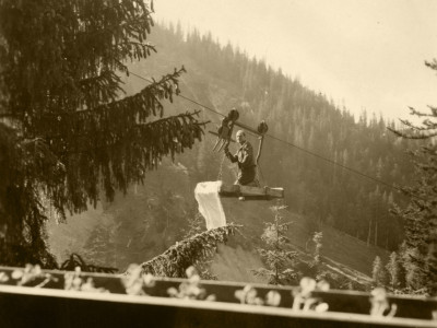 Seilbahn aufs Gröbner Joch