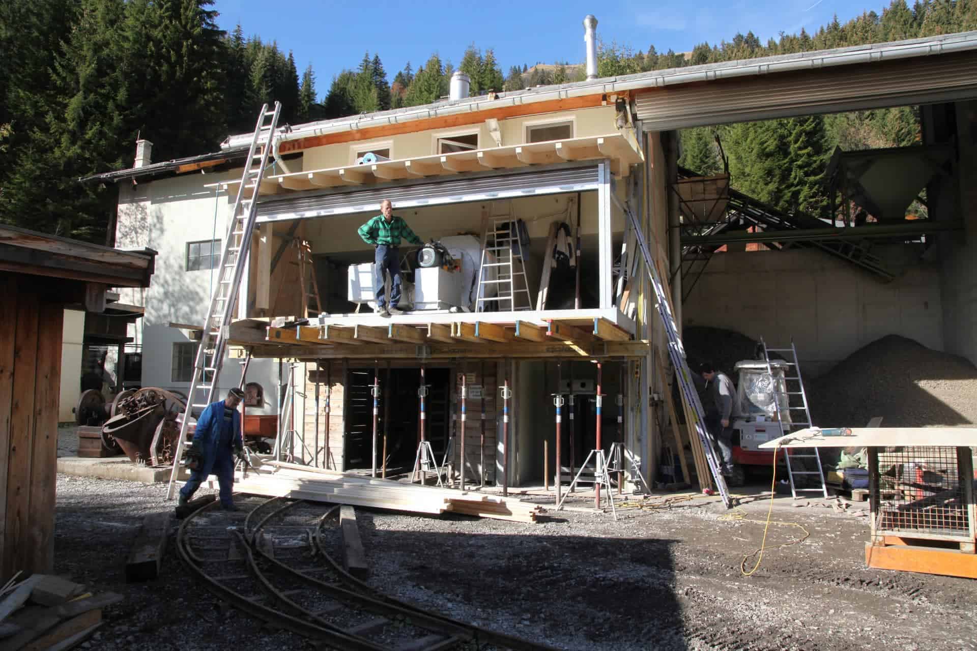 Umbau der Schwelanlage im Bächental