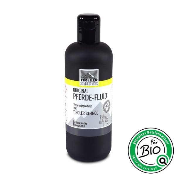 pferde fluid mit tiroler steinÖl 500ml bio hp