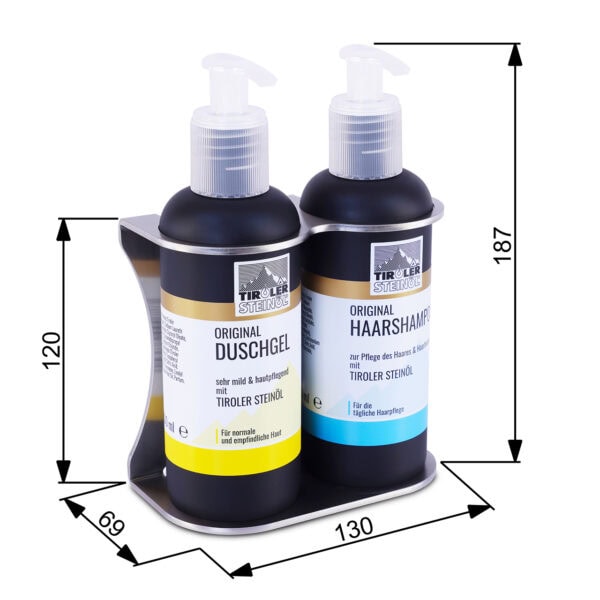 wandhalter für 300ml flaschen